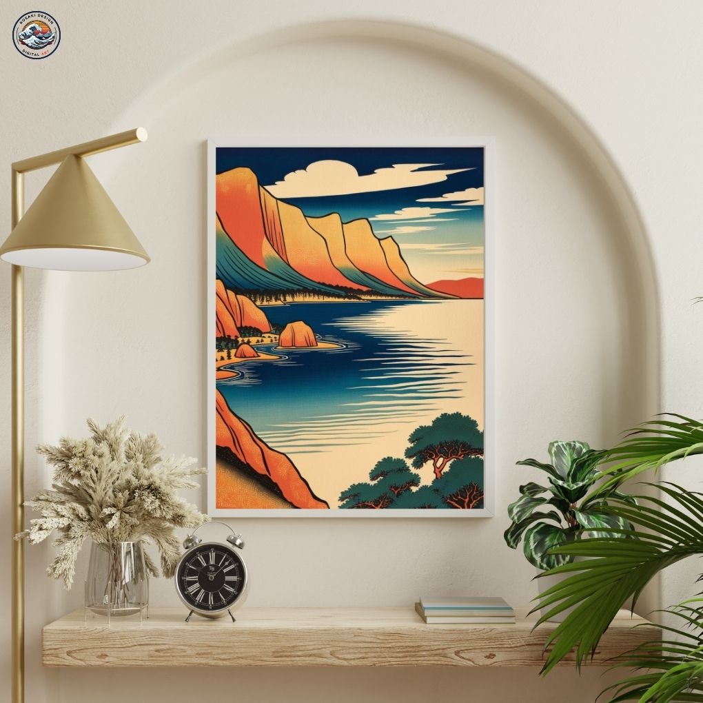 Qingshui Cliff Digital Art
