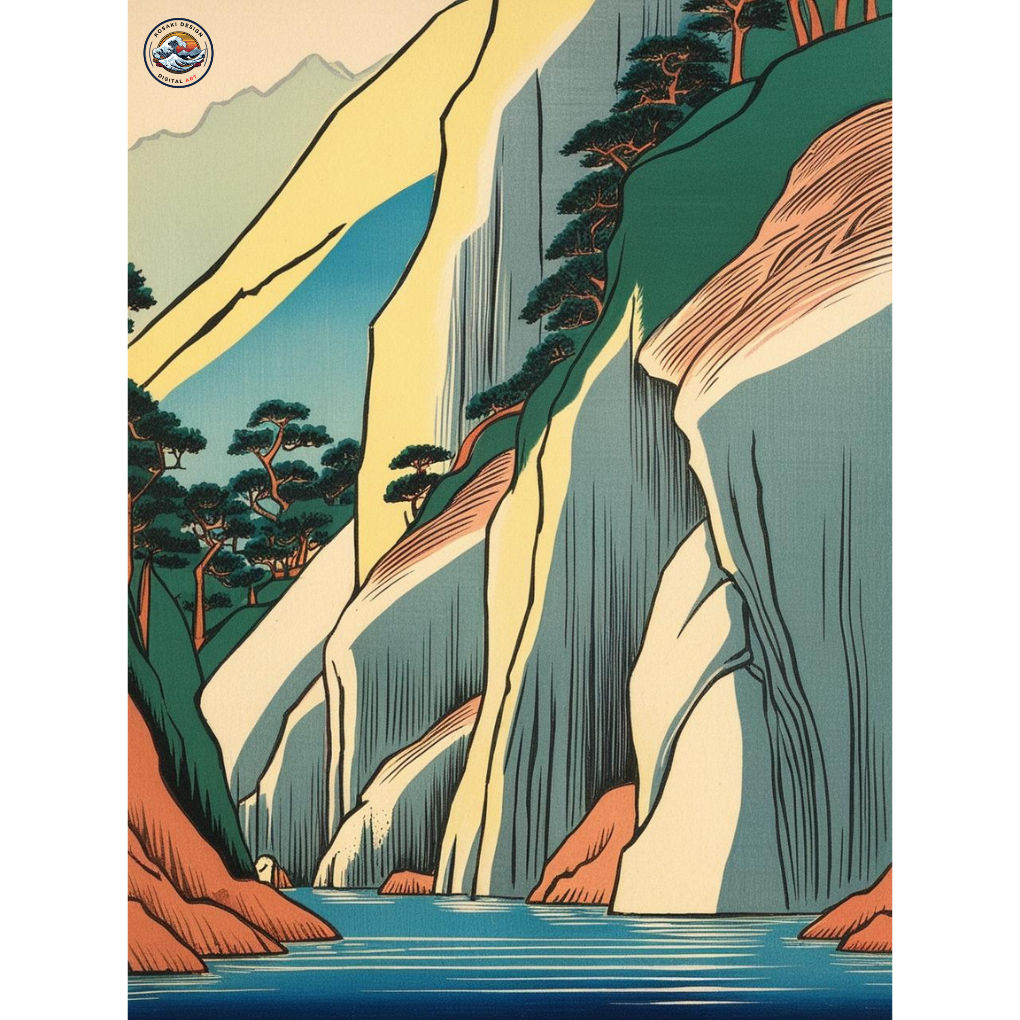 Taroko Gorge Digital Art