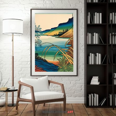 Taroko Ocean Digital Art