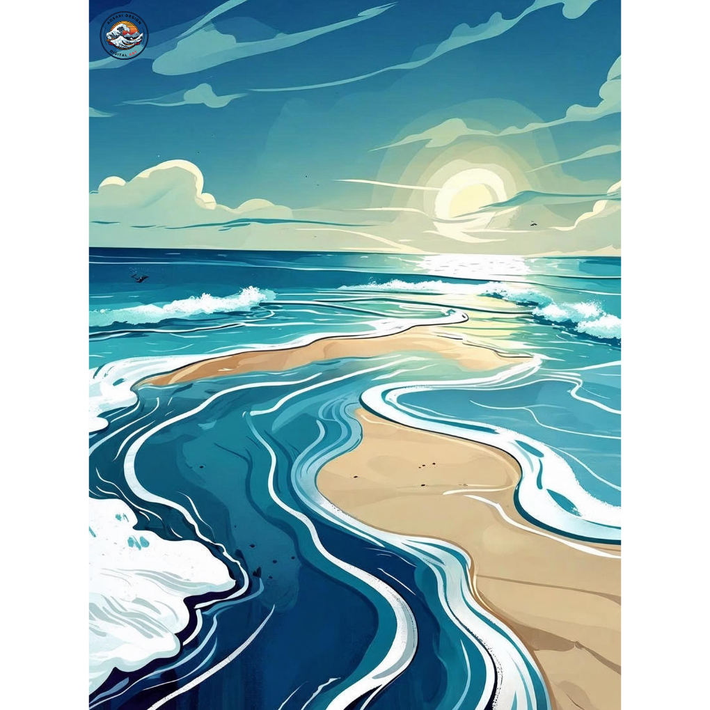 美しい野草の草原や木々を撮影するスマートフォン