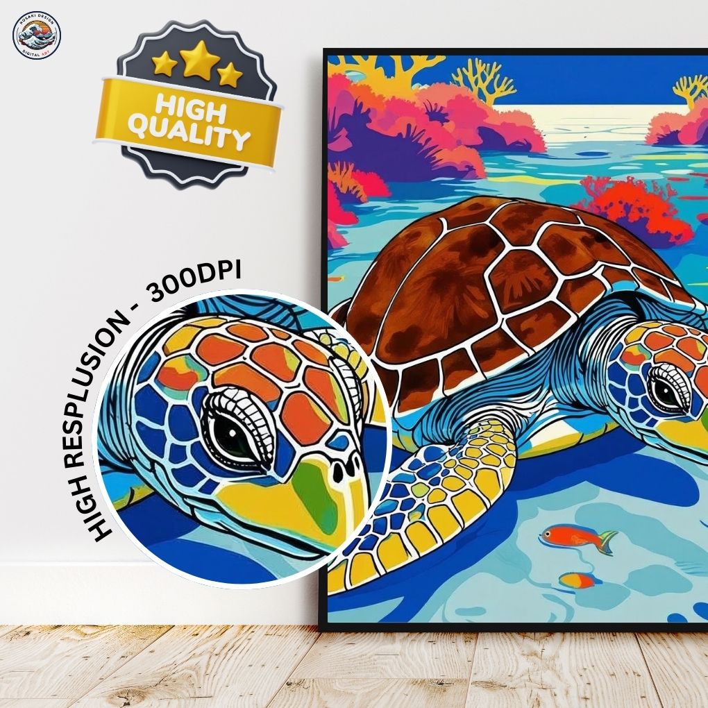 Fernando de Noronha Turtle Digital Art - Quality Gurantee