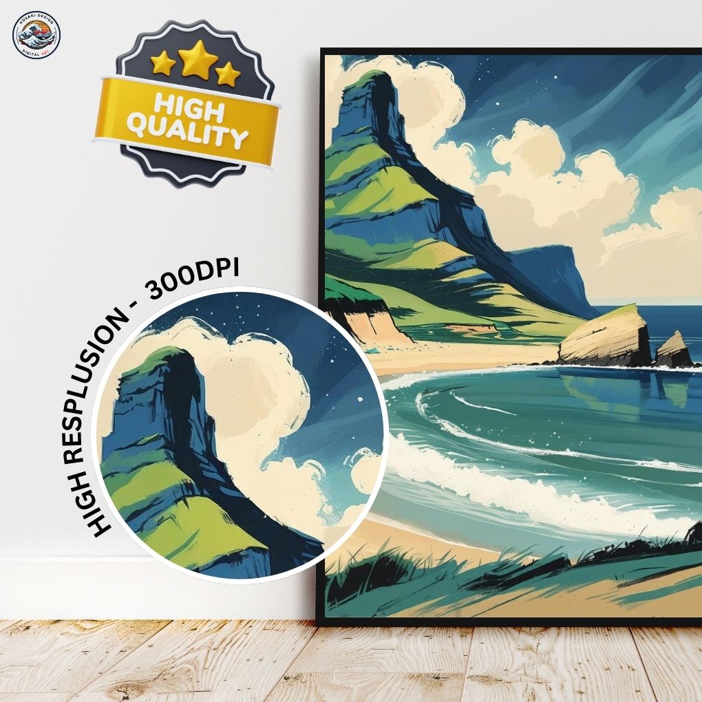 Morro do Pico Digital Art - Quality Gurantee