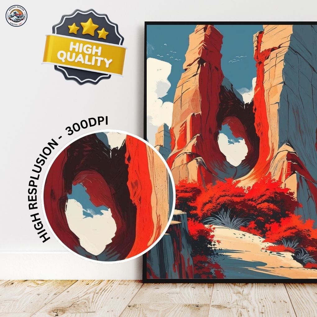 Calanques de Piana Digital Art - Quality Gurantee