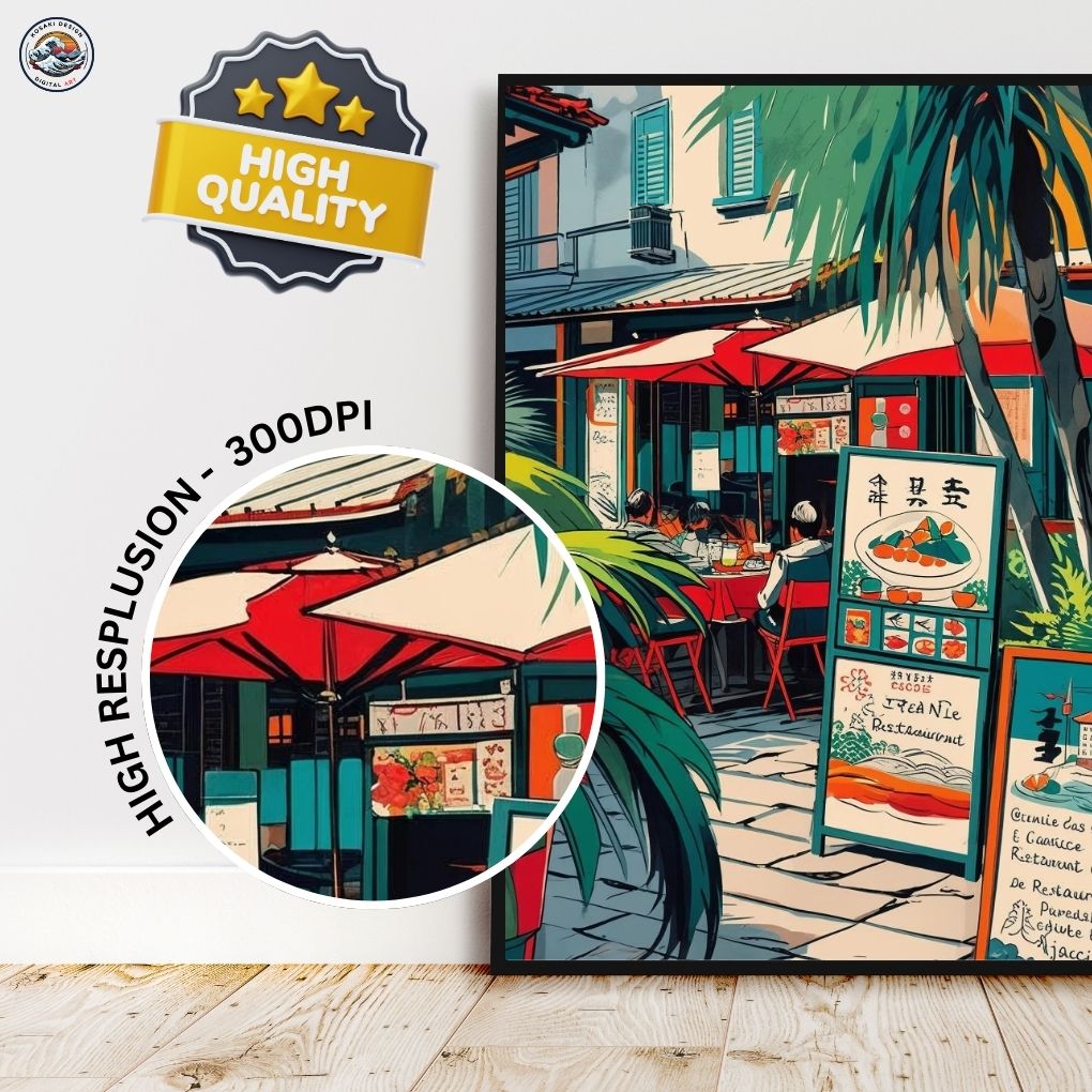 Ajaccio Digital Art - Quality Gurantee