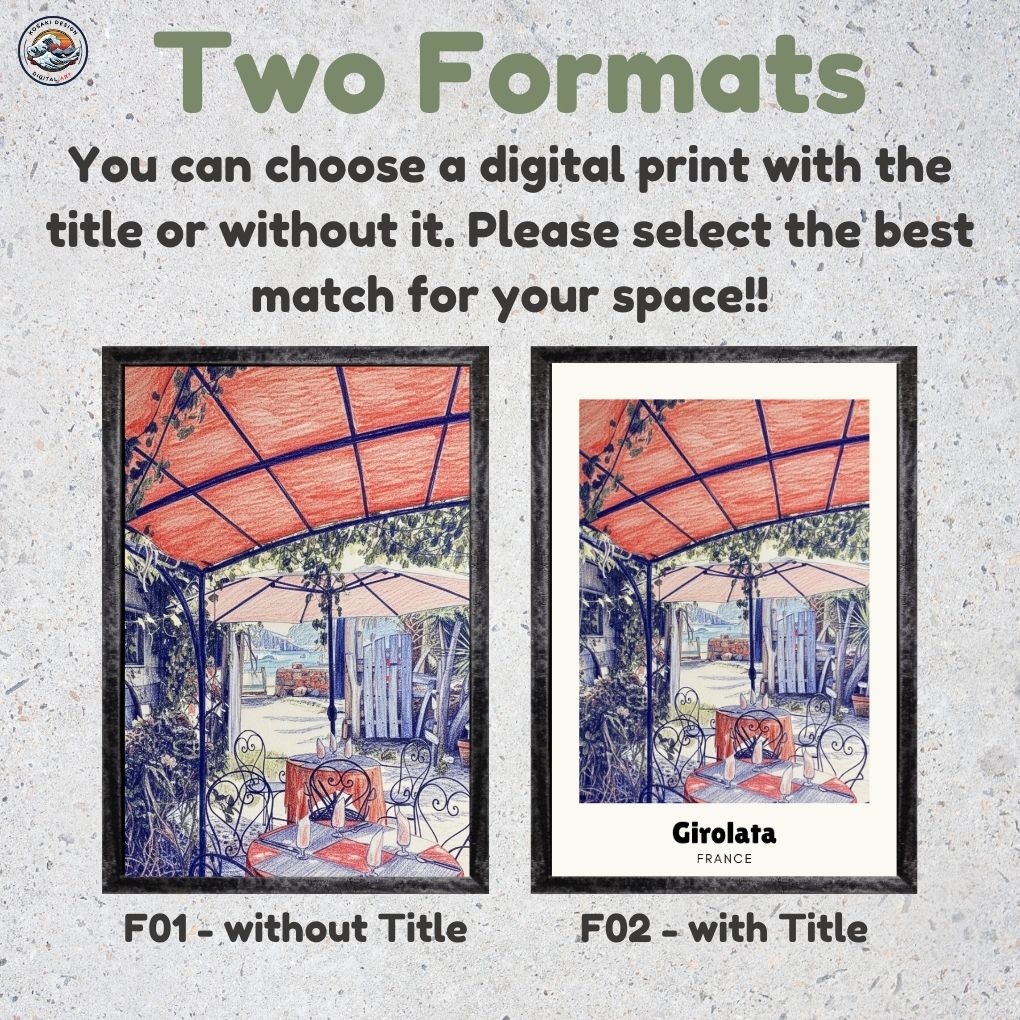 Corsica Girolata Digital Art - Two Frame Types
