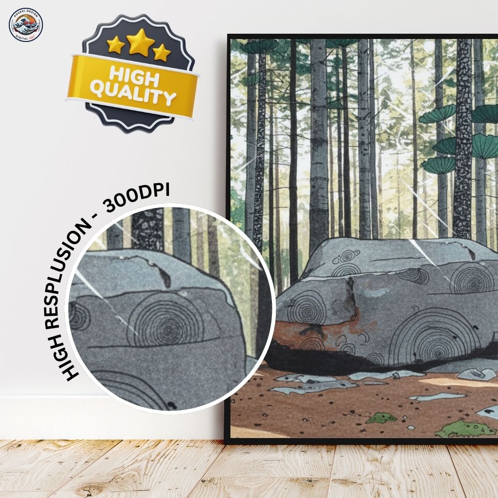 Bornholm Almindingen Forest Digital Art - Quality Gurantee