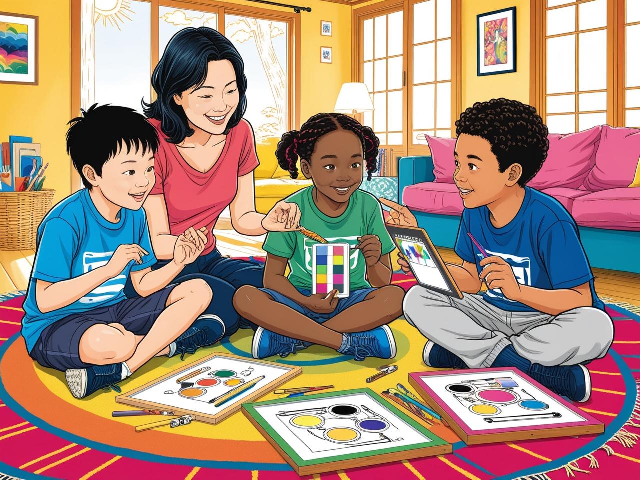 How to Enjoy Digital Art as a Family