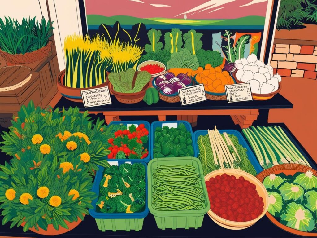 Aboriginal Vegitables Digital Art