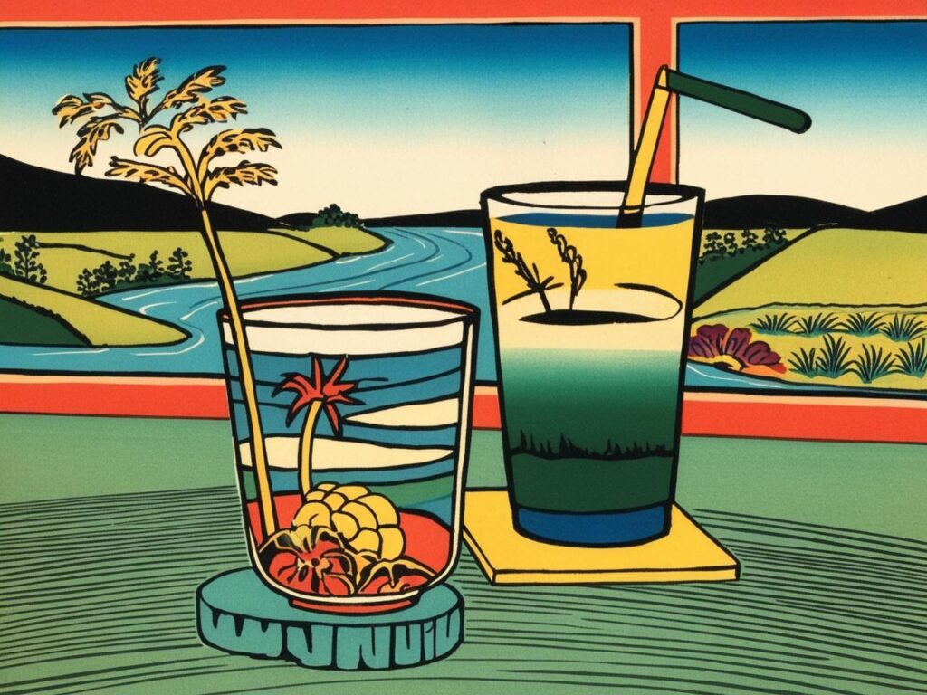 Fresh Fruit Juice Digital Art