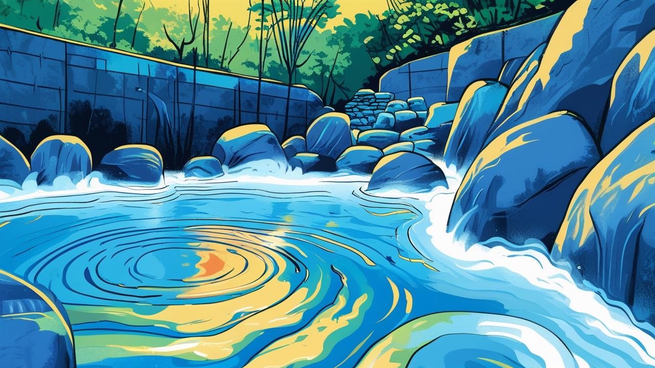 Jiaoxi Hot Spring Digital Art