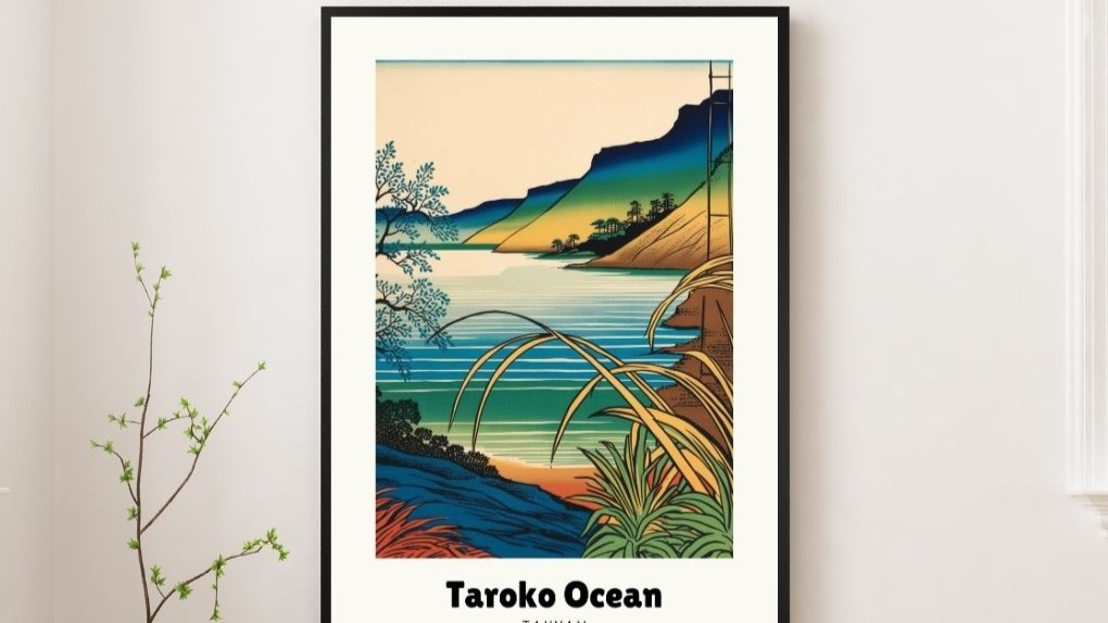 Taroko National Park Digital Art